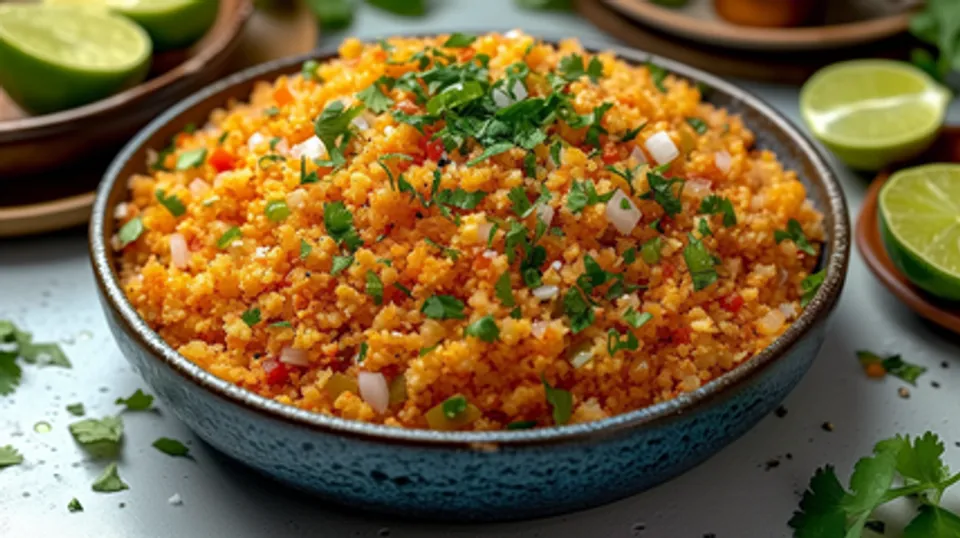 Brazilian-Style Cauliflower Rice: A Keto Delight