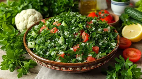 Keto Brazilian Lebanese Tabouleh: A Refreshing Fusion Salad